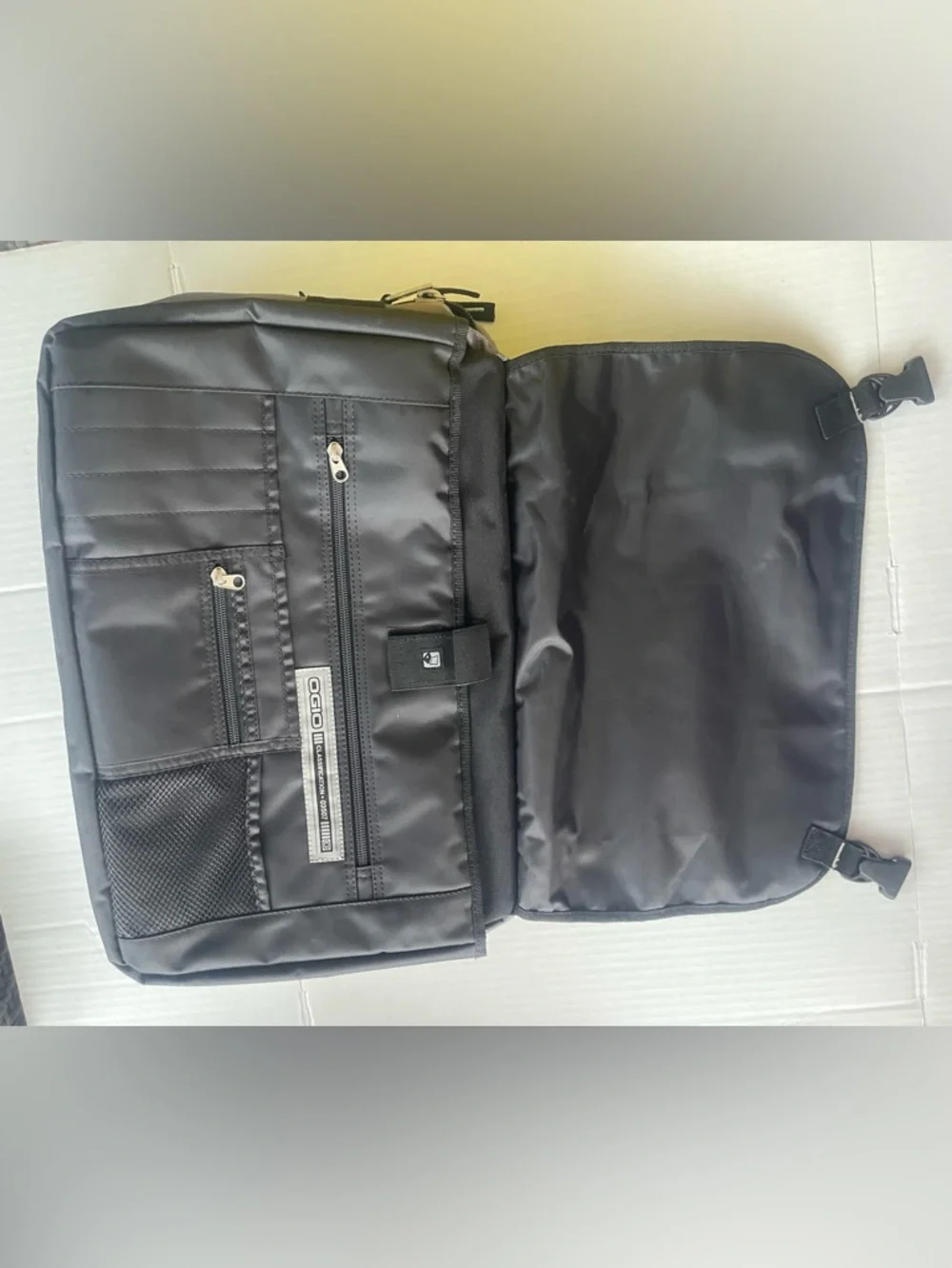 OGIO Black and Gray Ecolab Laptop Briefcase